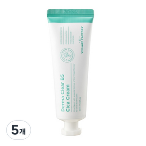 빌라쥬11팩토리 더마클리어 비파이브시카 데이크림, 50ml, 5개