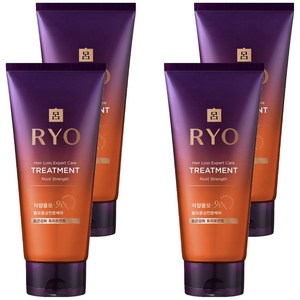 려 자양윤모 9EX 탈모증상전문케어 모근강화 헤어트리트먼트, 330ml, 4개