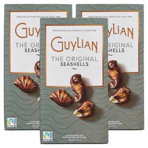 길리안 시쉘 초콜릿, 125g, 3개
