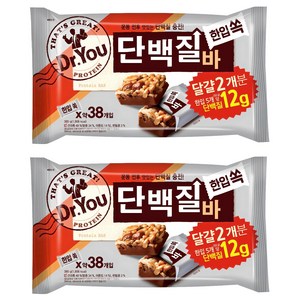 닥터유 단백질바, 380g, 2개