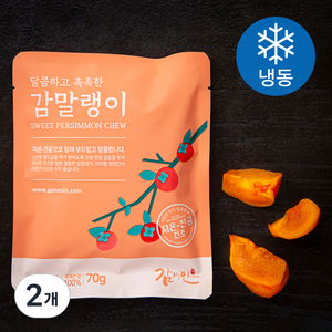 감미인 달콤촉촉 감말랭이 (냉동), 70g, 2개