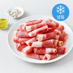 호주산 샤브샤브용 소고기 (냉동), 1kg, 1개
