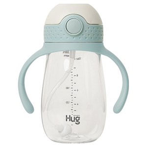 마더케이 허그 추 빨대컵, 300ml, 민트, 1개