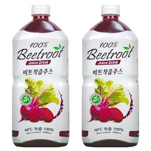 파모빗 비트 착즙주스 100%, 1L, 2개