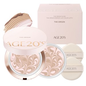 에이지투웨니스 디오리진 에센스 팩트 본품1개 12.5g + 리필1개 12.5g, 13호 핑크라떼, 1개