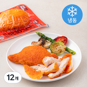잇메이트 크리스피 닭가슴살 스파이시 (냉동), 90g, 1개입, 12개