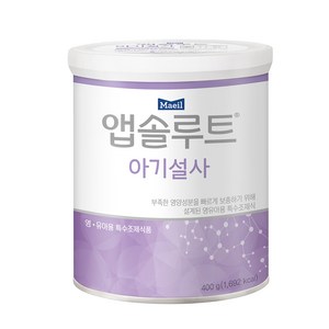 매일유업 앱솔루트 아기설사 분유, 1개, 400g