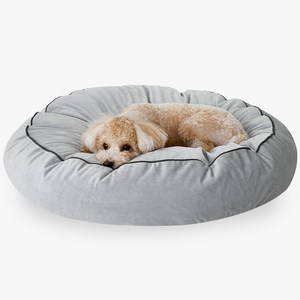 데코원 원스 극세사 강아지 방석 솜포함, 그레이, L(75 x 75 ..., 1개