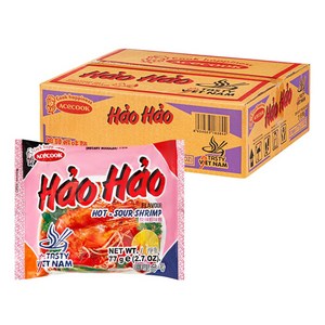 하오하오 핑크 라면 77g, 30개