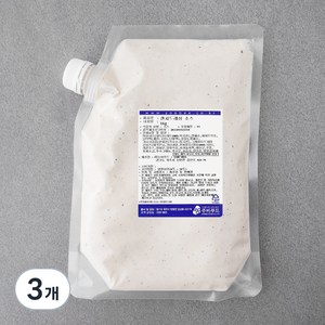 주비푸드 랜치드레싱 소스, 1kg, 3개