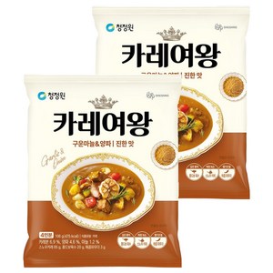 카레여왕 구운마늘&양파 분말카레, 108g, 2개