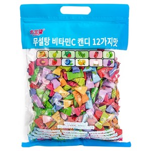 무란왕 무설탕 12가지맛 비타민C 민트 미니 캔디, 800g, 1개