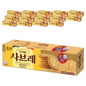 해태제과 사브레 과자, 84g, 15개