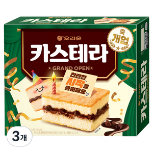 오리온 카스테라 12p, 360g, 3개