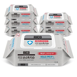 리꼬 손소독티슈 캡형