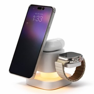 아라리 LED 무드조명 맥세이프 3 IN 1 파워 M 글로 고속 무선 충전기