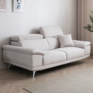 삼익가구 레이크 3인용 아쿠아텍스 헤드틸팅 소파 + 쿠션 세트 방문설치