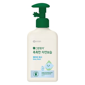 그린핑거 촉촉한 자연보습 베이비 워시, 320ml, 1개