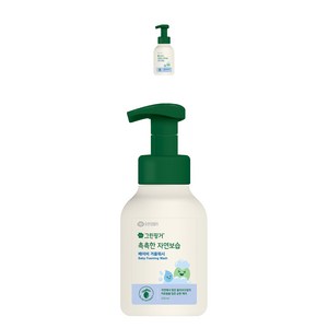 그린핑거 촉촉한 자연보습 베이비 거품워시, 320ml, 2개