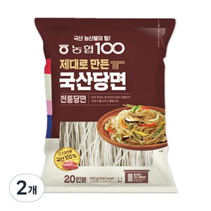 농협식품 제대로 만든 전통당면, 400g, 2개