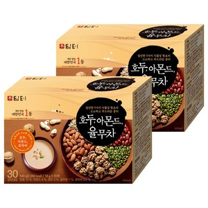 담터 호두 아몬드 율무차, 18g, 30개입, 2개