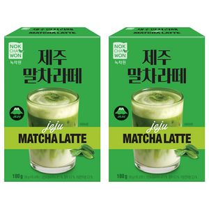 녹차원 제주말차 라떼분말