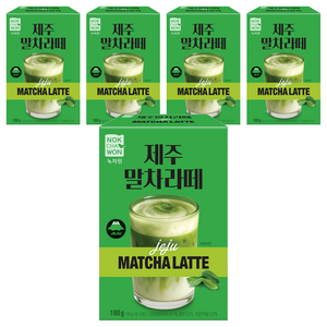 녹차원 제주말차 라떼분말