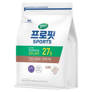 셀렉스 프로핏 스포츠 초콜릿 파우더, 2.025kg, 1개