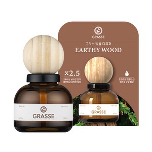 불스원 그라스 빅볼 차량용 디퓨저 100ml, 얼시우드, 1개