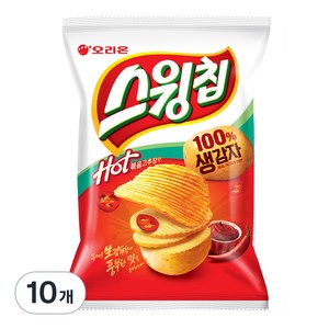 스윙칩 볶음고추장맛, 60g, 10개