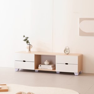 제이디퍼니처 레미 발통형 거실장 1200