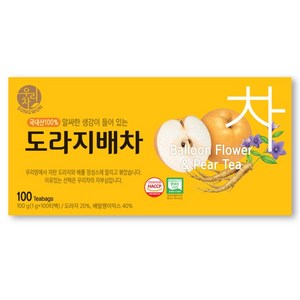 우리차 도라지배차