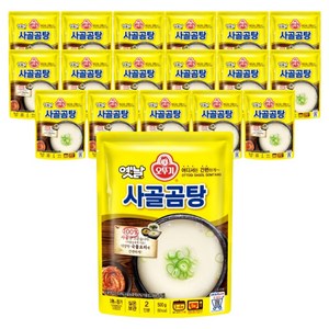 오뚜기 옛날 사골곰탕, 500g, 18개