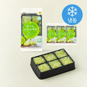 우리땅 웰팜넷 유기가공식품 인증 다진양배추 (냉동), 100g, 4개