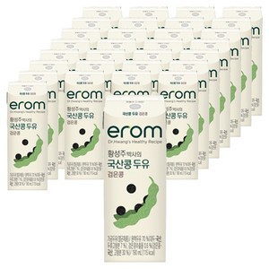 이롬 황성주 박사의 국산콩 두유 검은콩, 190ml, 48개