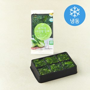 우리땅 유기농 인증 다진 청경채 (냉동), 100g, 1개