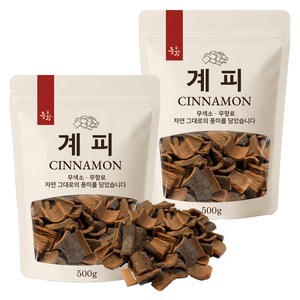 동광한방몰 절단계피, 500g, 2개