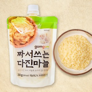 곰곰 짜서쓰는 다진마늘 (국산), 250g, 1개