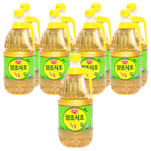 오뚜기 양조 식초, 1.8L, 9개