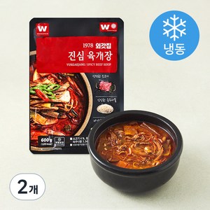 외갓집 진심 육개장 (냉동), 600g, 2개