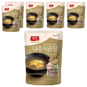 양반 나주식 곰탕, 460g, 6개