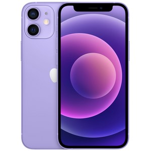 Apple 아이폰 12 Mini 자급제, 퍼플, 256GB