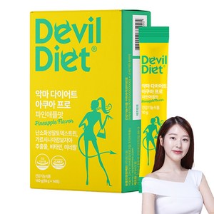 악마 다이어트 아쿠아 프로 파인애플맛 가르시니아 14p, 1개, 140g