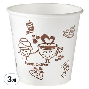 더좋은컵 천연펄프 종이컵 184ml, 300개입, 3개