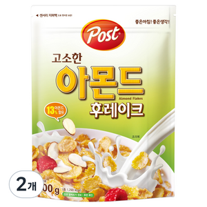 포스트 아몬드 후레이크, 300g, 2개