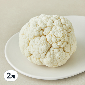 국내산 콜리플라워, 1개입, 2개
