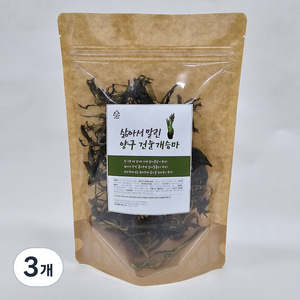 도담들 삶아서 말린 양구 건눈개승마, 30g, 3개