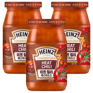 하인즈 미트 칠리 파스타 소스, 350g, 3개