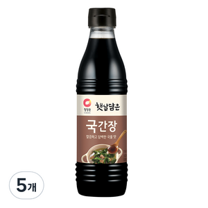 햇살담은 국간장, 500ml, 5개