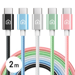 홈플래닛 볼트우븐 고속충전케이블 C타입